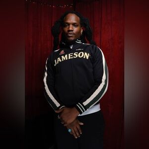 Awake NY Black Jameson  Bomber Jacket